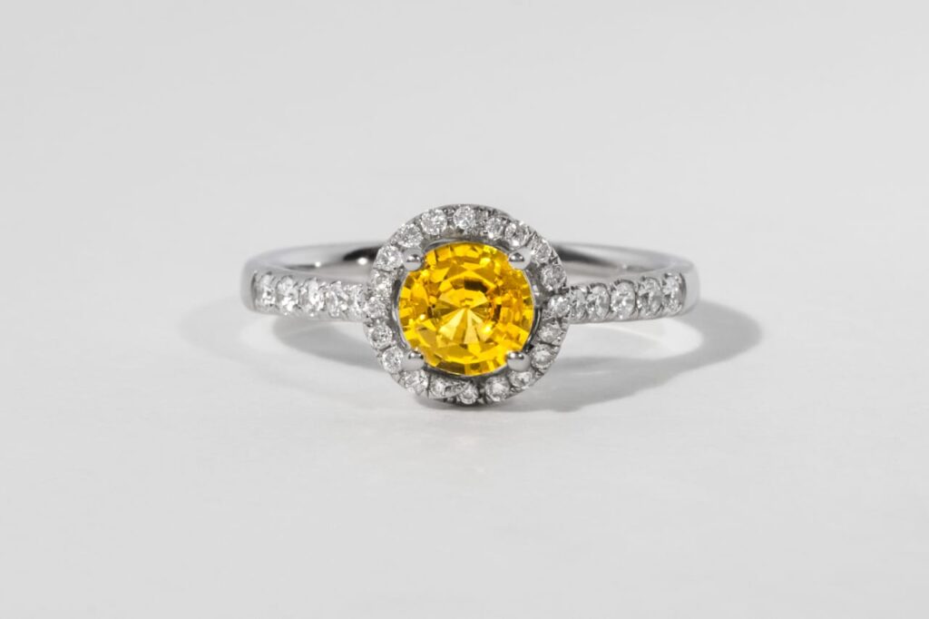 Yellow Diamond Rings